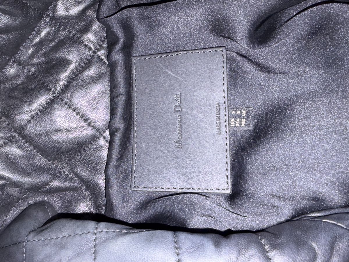 Massimo Dutti Giacche: Massimo Dutti Lederjacke gesteppt schwarz Grösse S – Usato da Chur venduto da Mity88 2