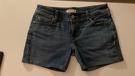 Levis 570 Jeans shorts dark blue 