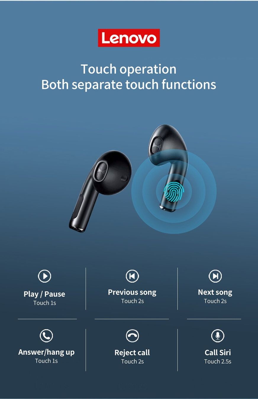 Lenovo Cuffie: Lenovo HT38 Bluetooth Kopfhörer ( CHF 45.- Digitec) – Nuovo e nell'imballaggio originale da Uster venduto da -FPS- 2