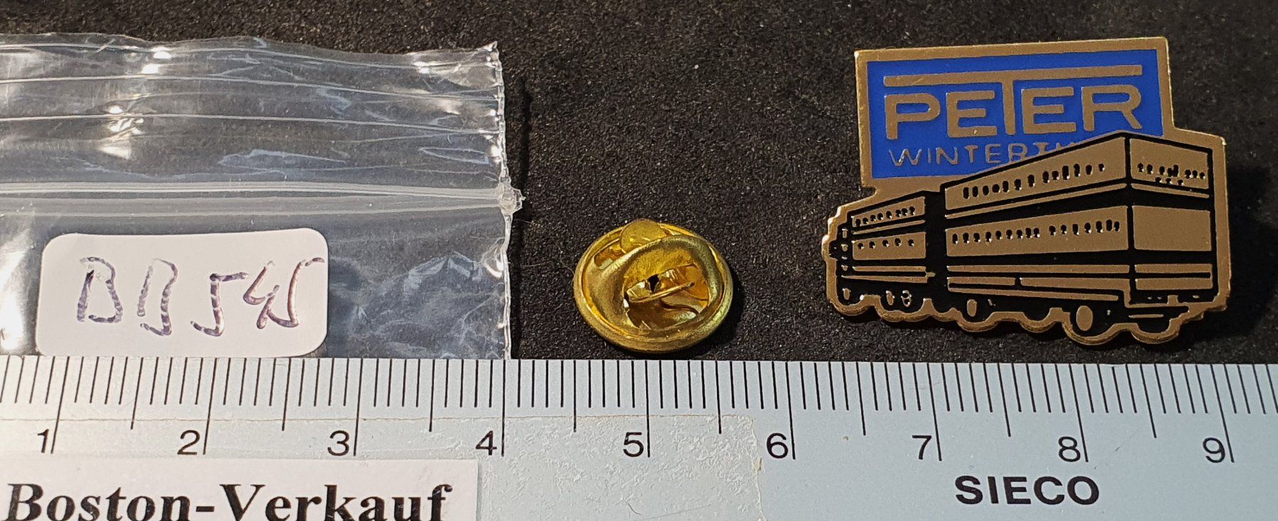Placchette & Badge: BB545 - Pin LKW Lastwagen Peter Winterthur – Usato da Reinach BL venduto da Boston-Verkauf 1