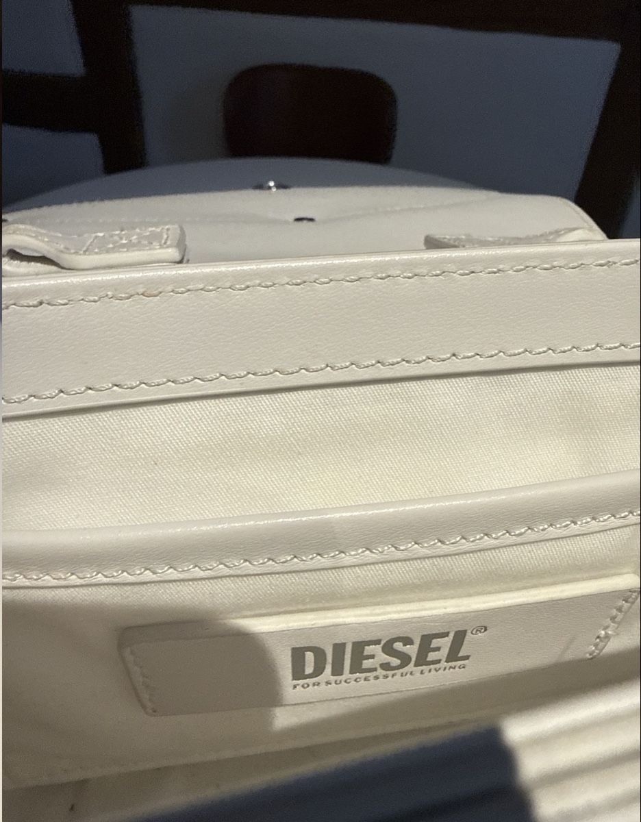 Diesel Borse da donna: Diesel White Leather Bag – Usato da Cham venduto da kat_m7zg 3