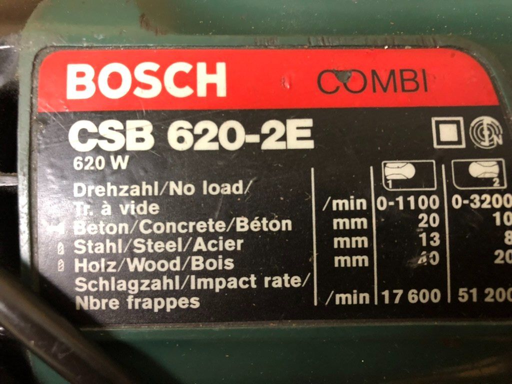 Bosch Trapani: Bosch  Schlagbohrmaschine – Usato da Kräiligen venduto da akmeisterr 1