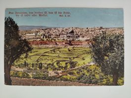 Jerusalem die ist unter aller Mutter.............uralt