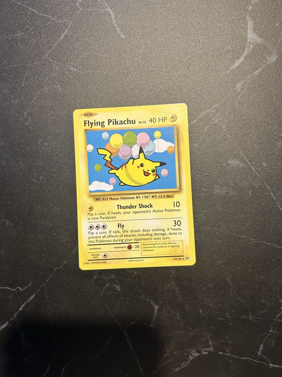Cartoline: Flying pikachu secret rare 110/108 – Usato da Echallens venduto da zor_xdq5