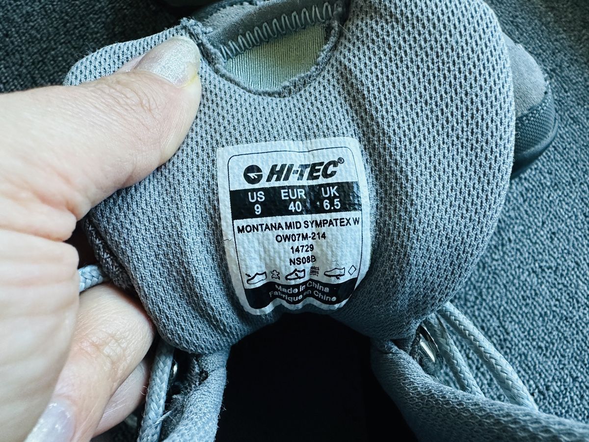 Hi-Tec Scarpe da uomo: HI TEC  boots unisexe taille 40 gris – Usato da Bulle venduto da Zaman66 4