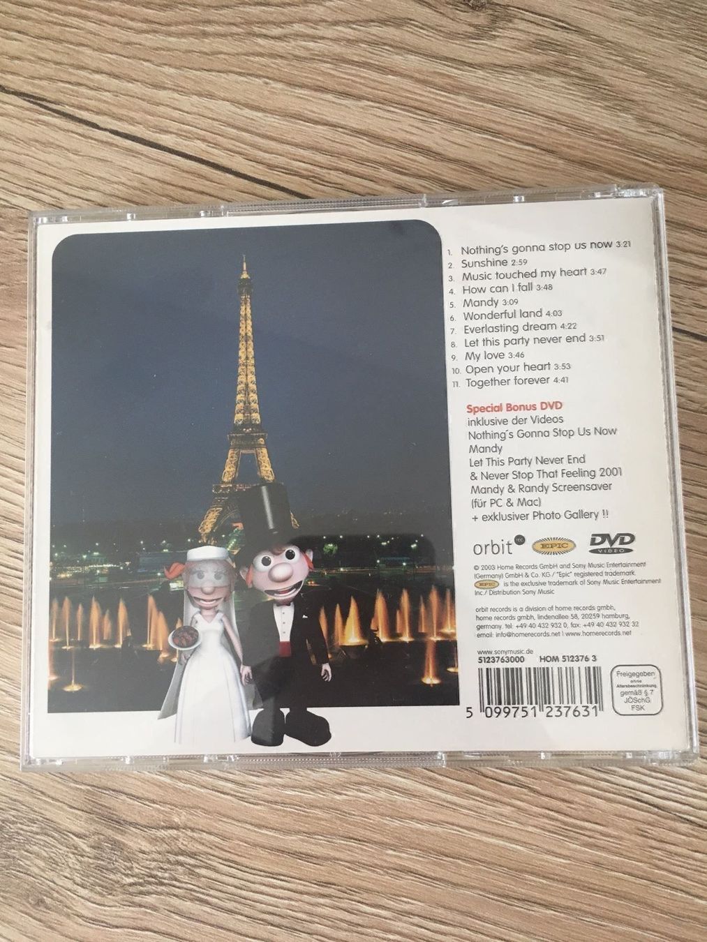 CD: CD mandy&randy together forever – Usato da Glattbrugg venduto da riseca 2