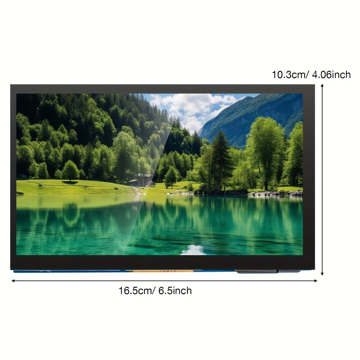 Monitore: Touchscreen 7 Zoll Display Raspberry Pi IPS DSI Bildschirm – Neu und originalverpackt aus Genève von Lotus-18 1
