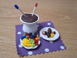 Handmade Schoggi Fondue Set