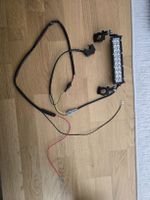 LED Zusatzscheinwerfer Weiss+Gelb mit Schalter neu