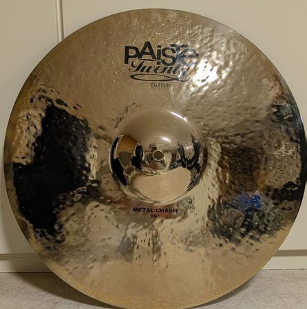 Paiste Twenty Custom Collection Metal Crash 19" Becken