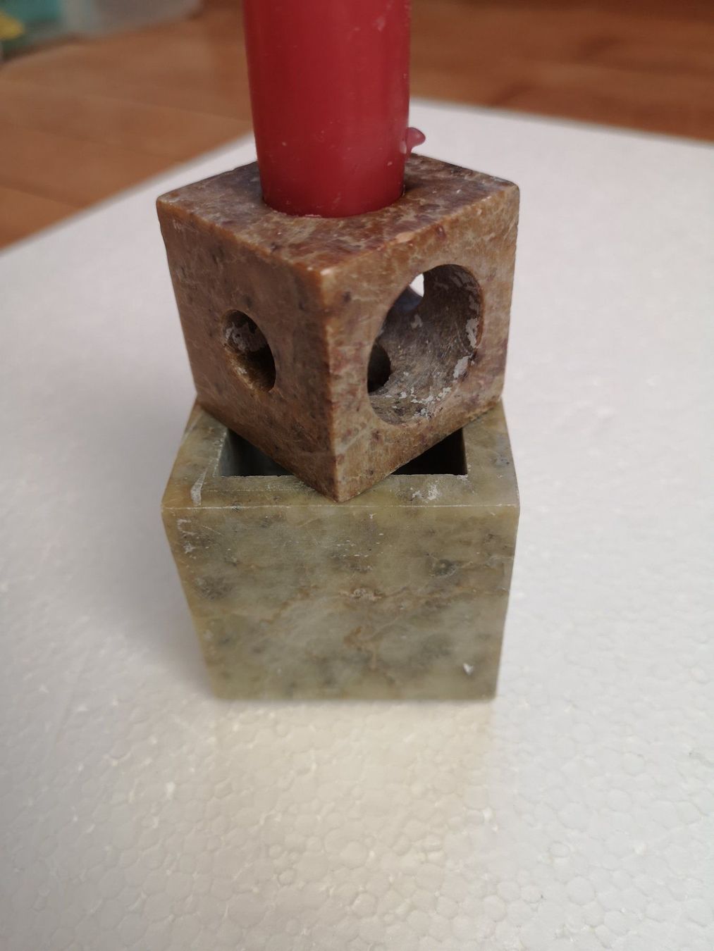 Portacandele: Universal Kerzenhalter - Stein – Usato da Winkel venduto da Kade50