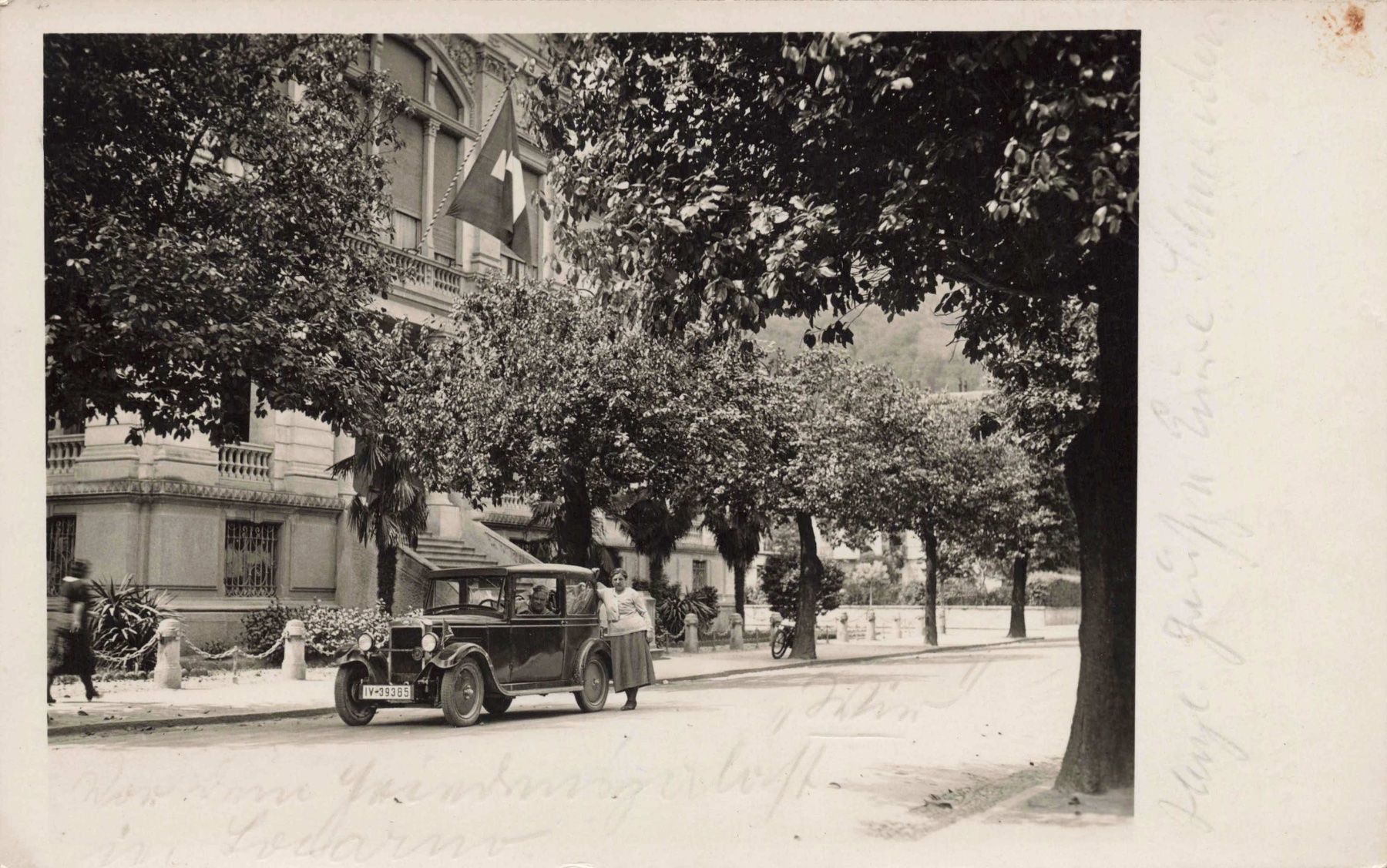 Ansichtskarten: Locarno palazzo della conferenza  OLDTIMER – Gebraucht aus Biasca von Blenio71