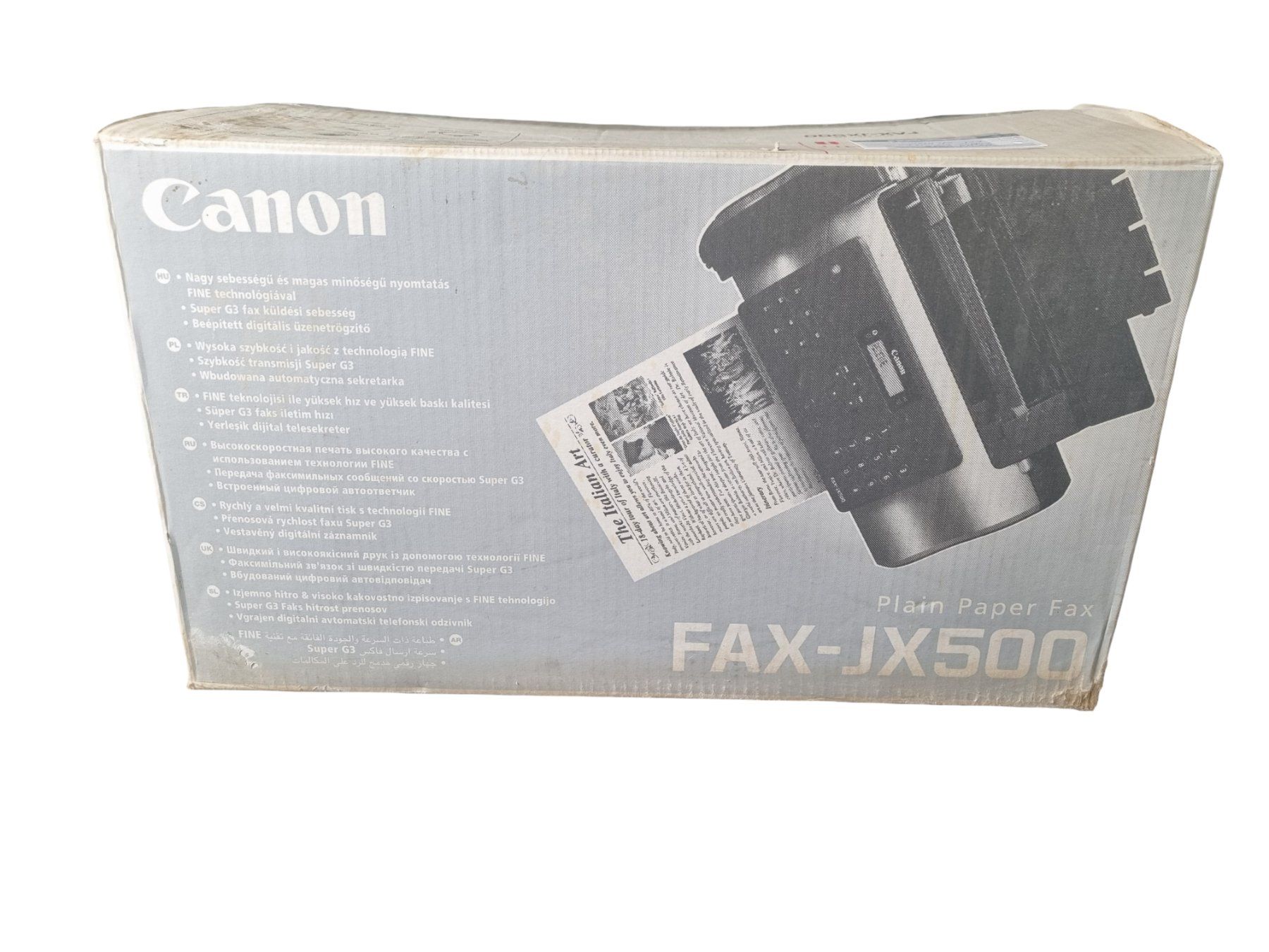 Canon Apparecchi Fax: CANON Fax-JX500 Plain Paper Fax – Nuovo (secondo la descrizione) da Wangen b. Olten venduto da Restwert_Wangen 8