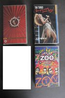 Cassettes K7 video VHS Tina Turner - U2 - FGTH
