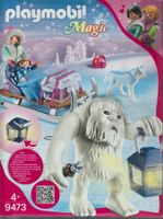 PLAYMOBIL MAGIC 9473 TROLL DELLE NEVI CON SLITTA new