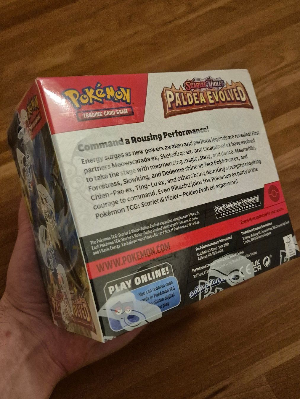 Pokémon Carte collezionabili: [OVP] Paldea Evolved Booster Box | Pokemon Karten – Nuovo e nell'imballaggio originale da Widen venduto da Zu-Schlag 2