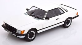 Mercedes 500 SLC 6.0 AMG 1985 weiß/mattschwarz KK-Scale 1:18