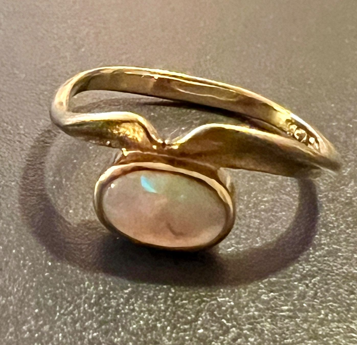 Anelli: Gold-Ring 18 K mit Opal – Usato da Chur venduto da Penting1935 2