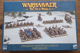Warhammer Nain Bataillon Montagne Neuf sous blister