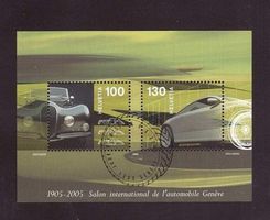 2005 Erinnerungsblock Autosalon aus ABO
