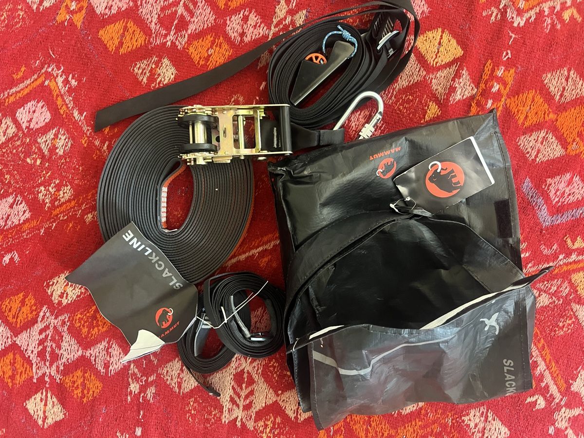 Slackline: Slackline Set Mammut – Nuovo (secondo la descrizione) da Winterthur venduto da broal94