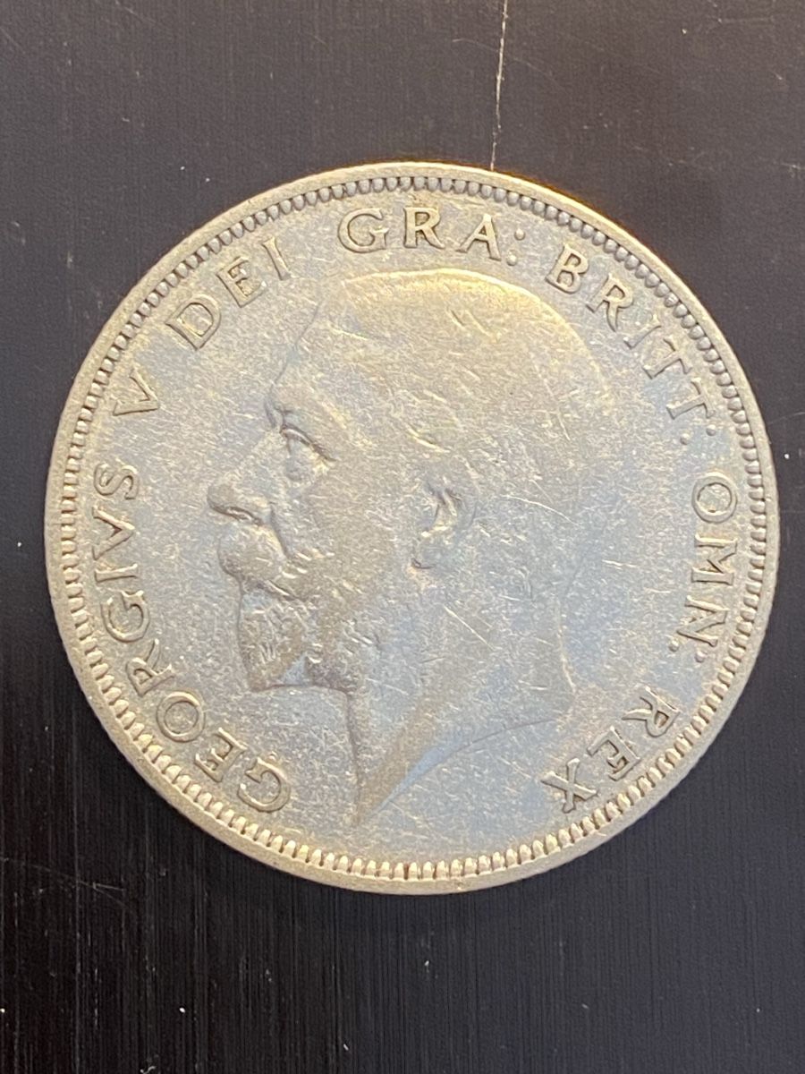 Tutti le monete: Royaume-Uni, Half Crown 1935 Argent – Usato da Corsier-sur-Vevey venduto da Ginoarturo