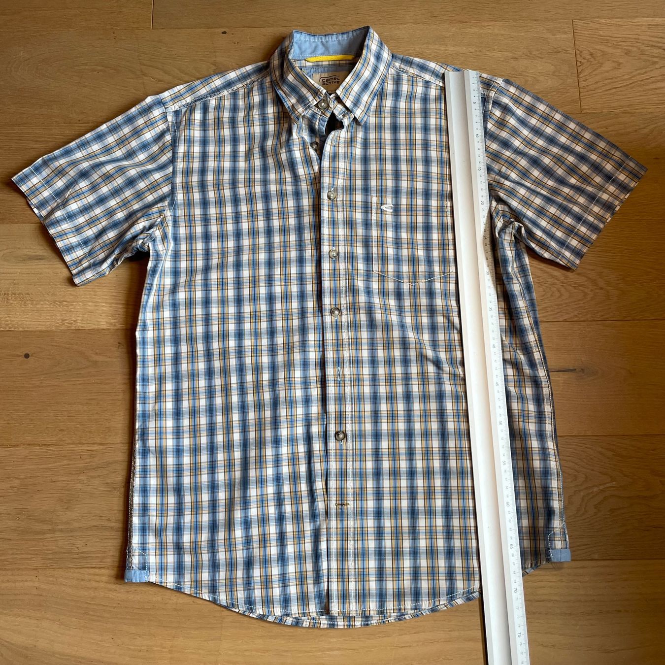Camicie: Camel Active Vintage Hemd M Kariert Kurzarm Top – Usato da Bubikon venduto da SwissSecondLife