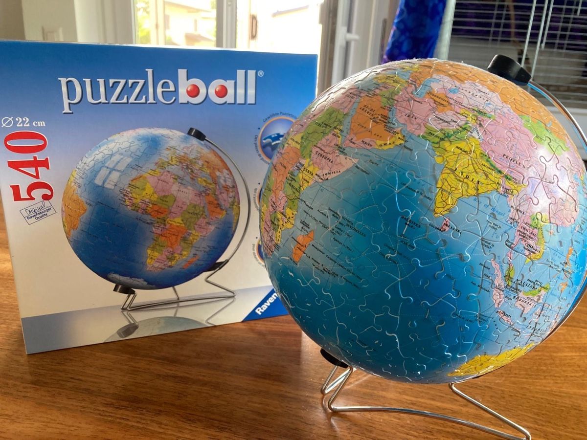 Puzzle: Mappamondo in puzzle 3D – Usato da Rancate venduto da mic_7bfw