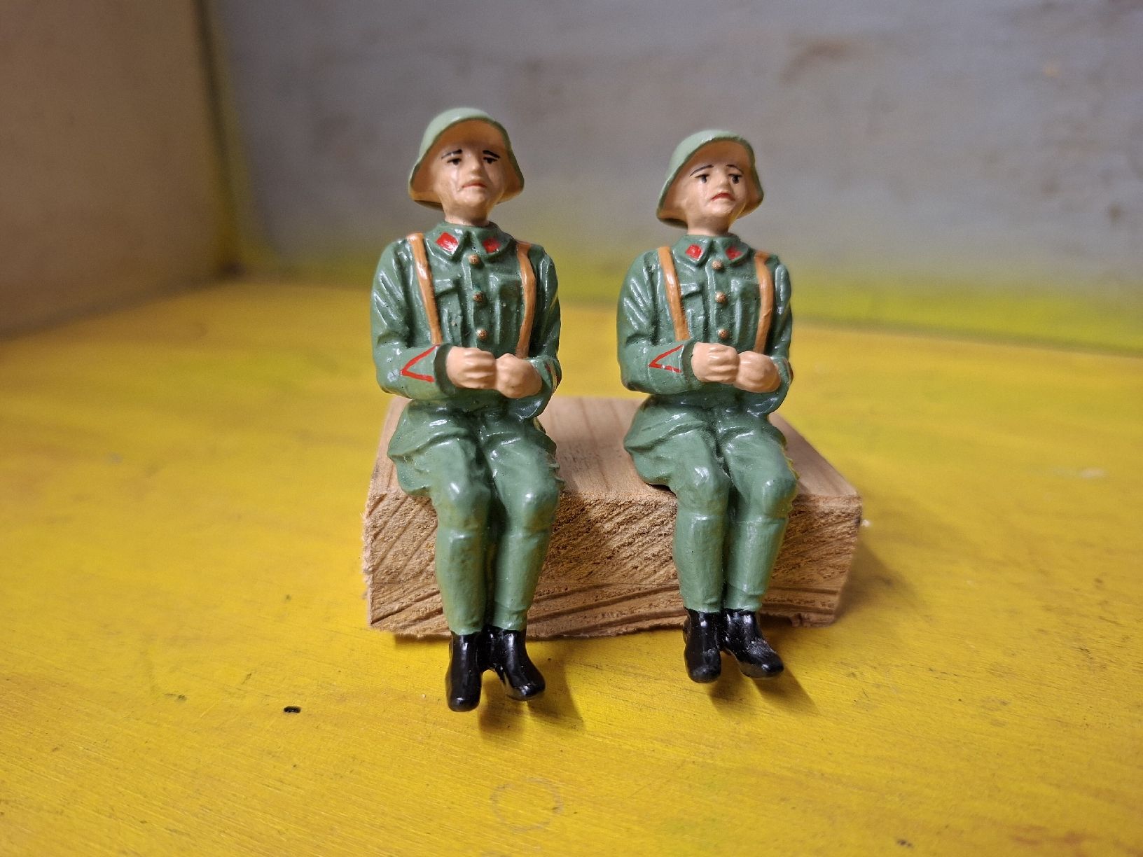 Elastolin Spielzeuge: Soldats passagers Elastolin – Neu (gemäss Beschreibung) aus Monthey von Jmbois