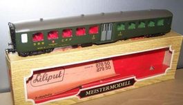 Liliput H0 877 50: SBB-Personenwagen B, UIC, OVP, neu
