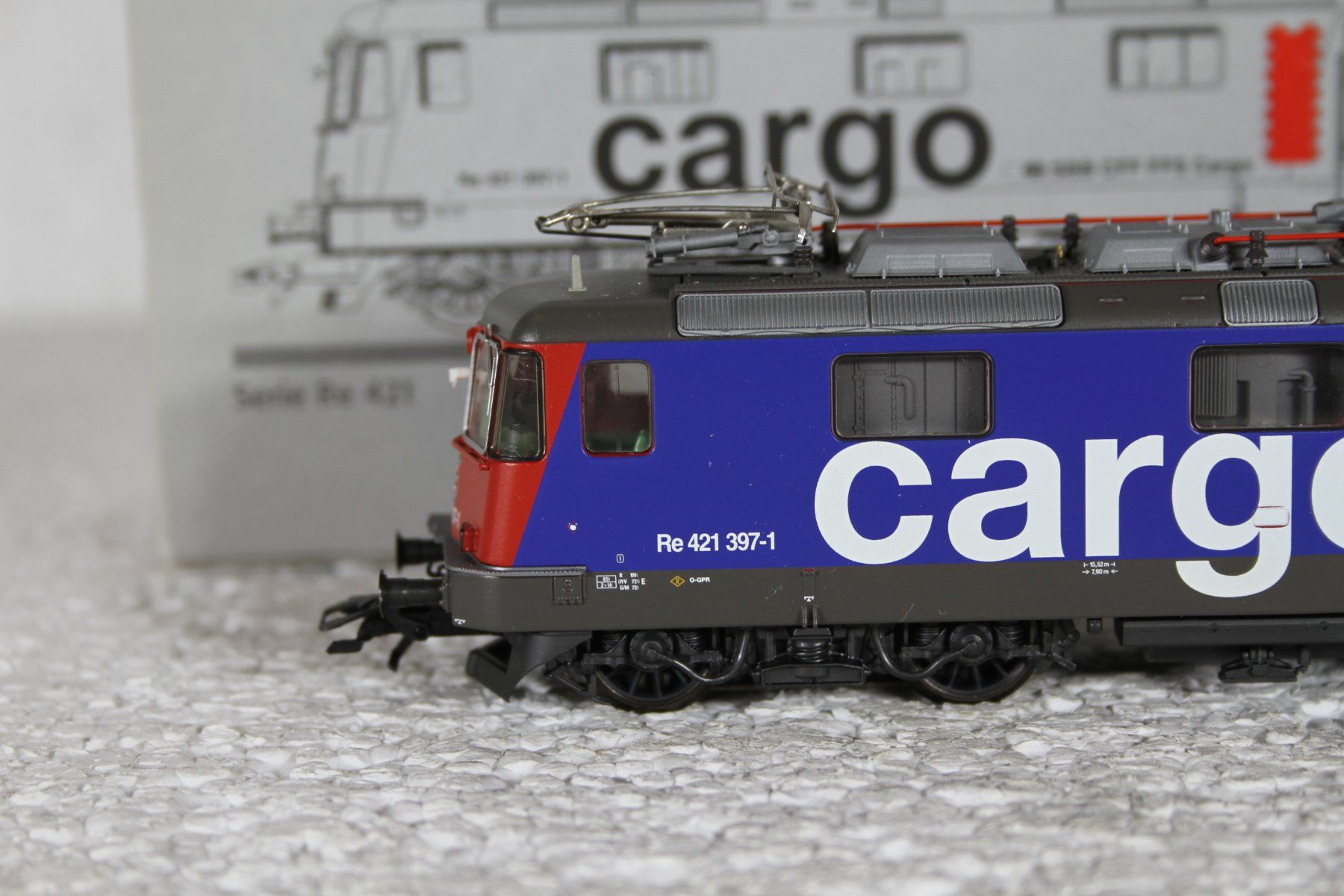 Märklin Trains électriques: Märklin 37345 SBB Cargo Re 421, Re 4/4 – D'occasion à Triesen par gleis8 1