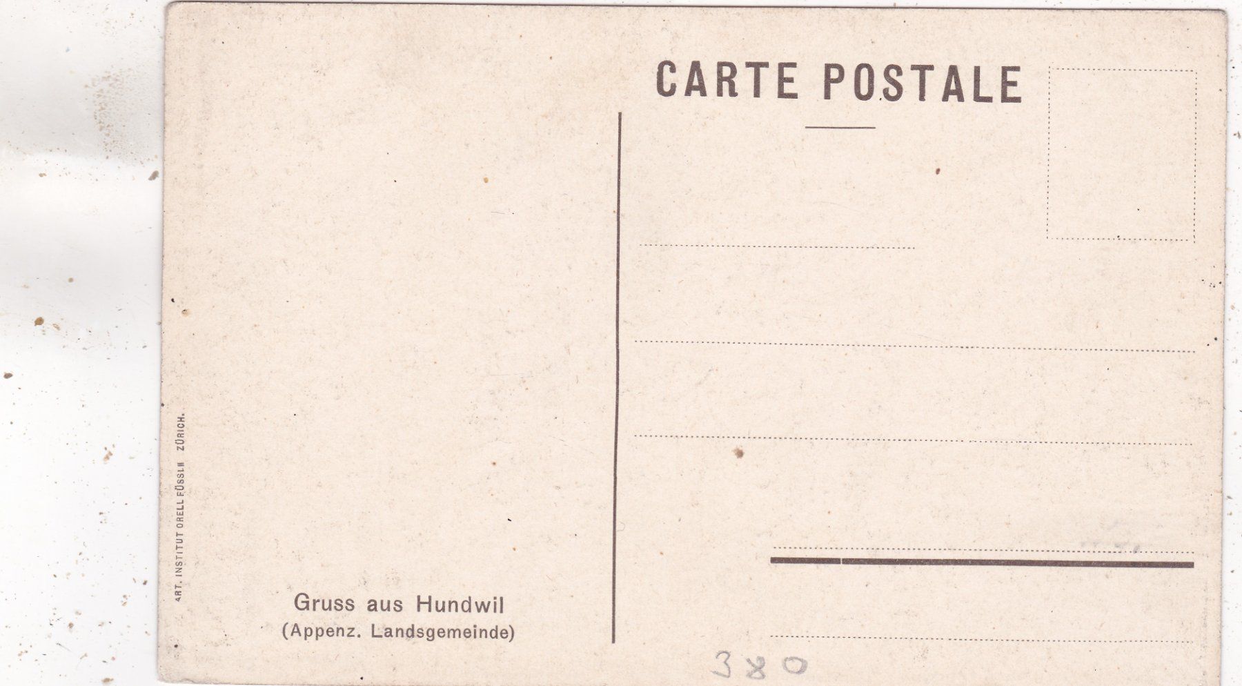 Cartoline postali: Hundwil Landsgemeinde – Difettoso da Herisau venduto da Lisegrat2008 1