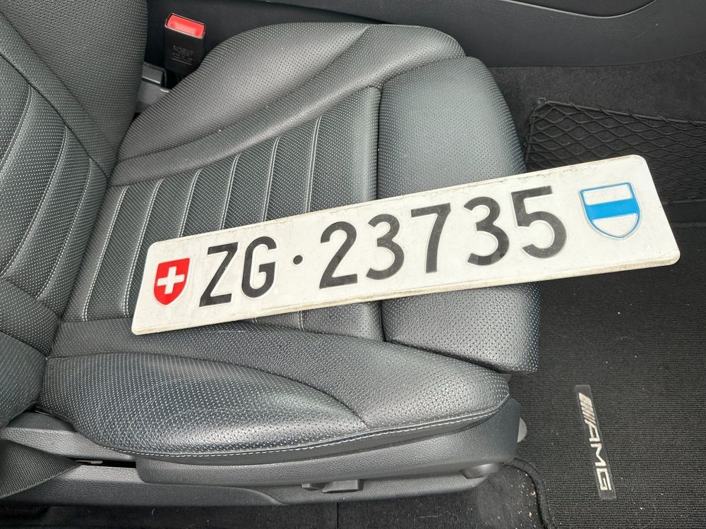 Ecriteaux: Kontrollschild ZG 23735 – D'occasion à Ennetbaden par Maxrodion