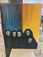 Peinture originale et mystérieuse - Art unique!