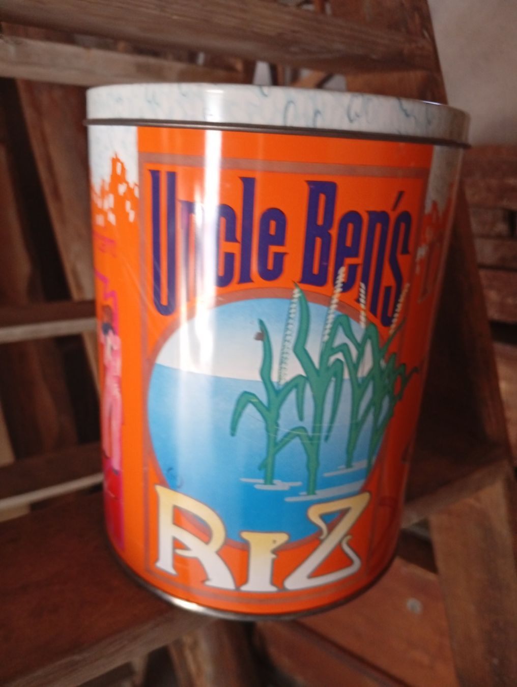 Pots: Boîte fer Uncle Ben's – D'occasion à Perrefitte par 36B 2