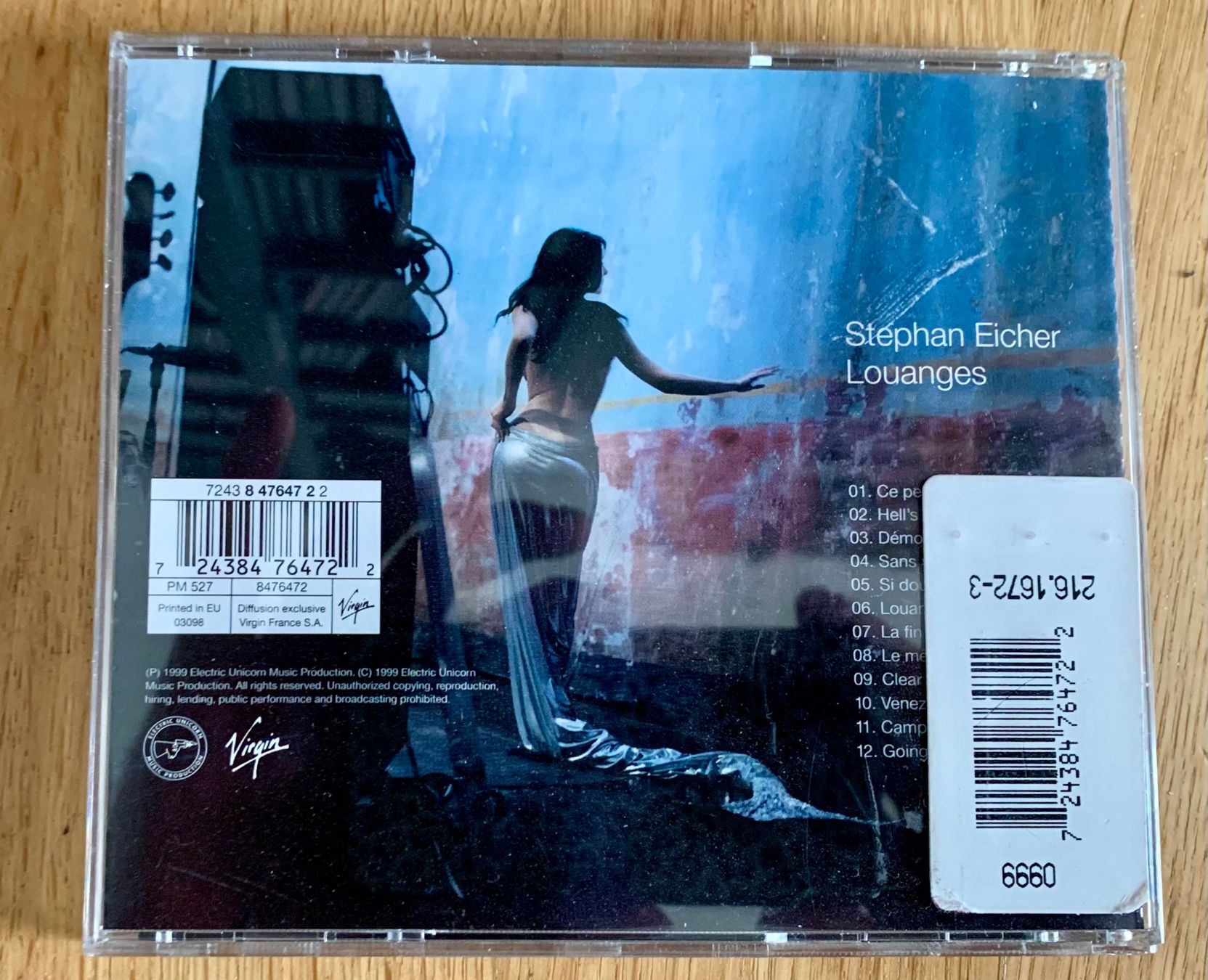 CD: Stephan Eicher Louanges – Usato da Zürich venduto da Fieber 2