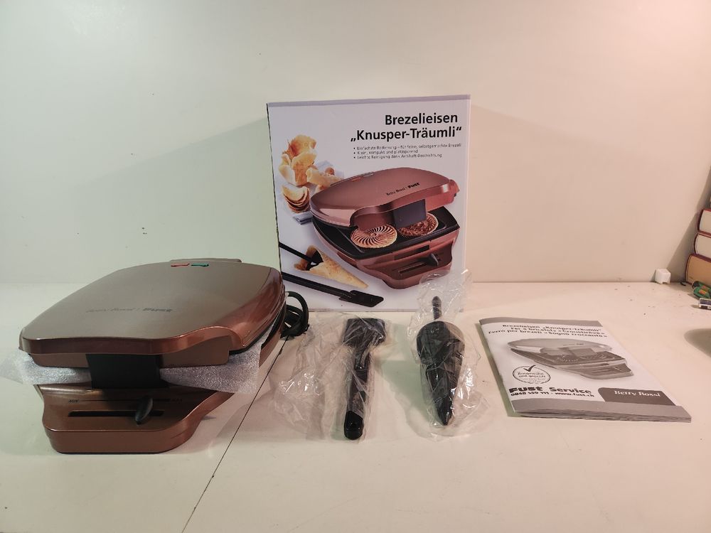 Betty Bossi Brezeleisen Knusper- Träumli R137 (Neu und originalverpackt ...