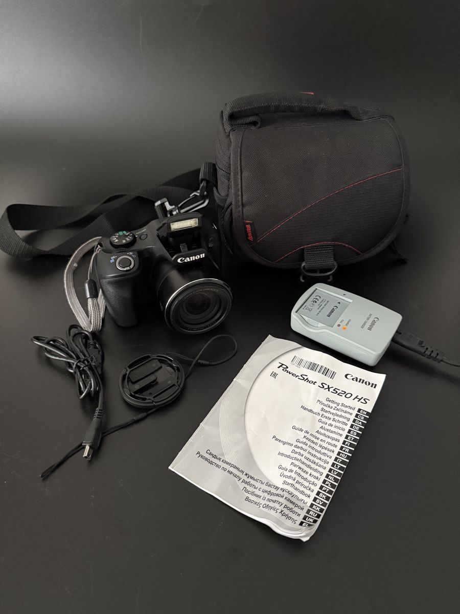 Canon Fotocamera: 16 Mega Pixels Canon Powershot SX520 HS Digitalkamera – Usato da Luzern venduto da downtonabbey