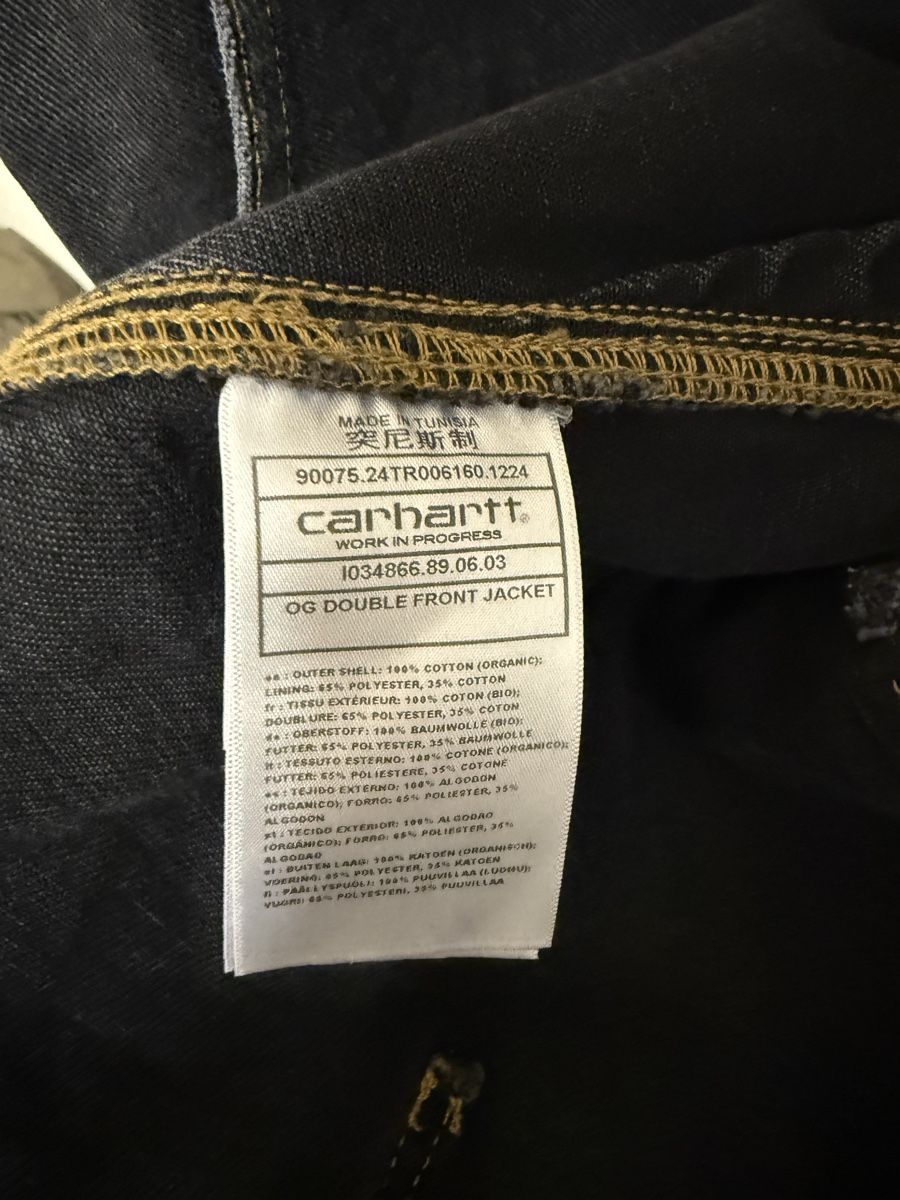 Carhartt Giacche: CARHARTT OG Double Front Jacket Size L – Usato da Biel/Bienne venduto da lichterhoh 4