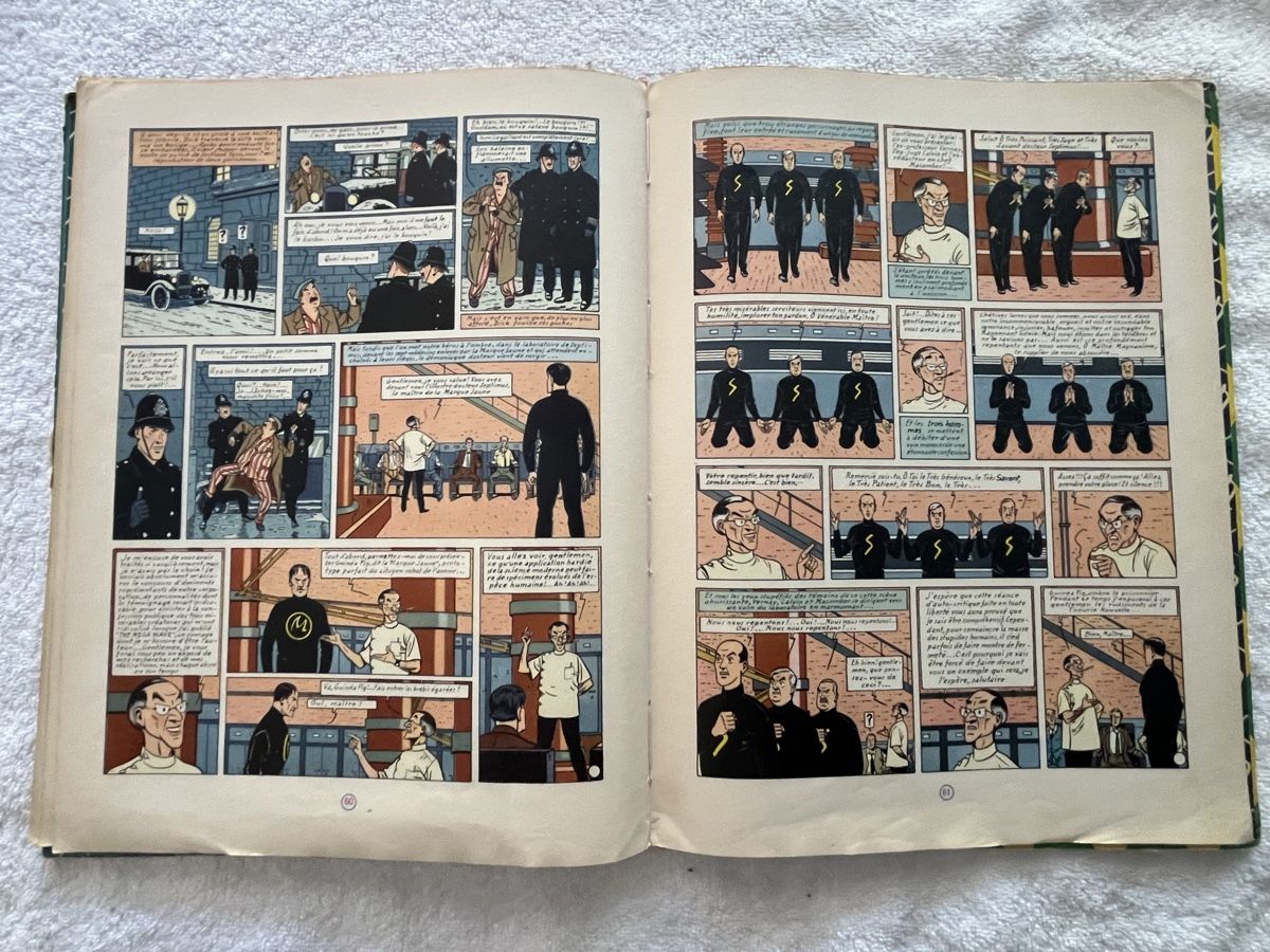 Comics: EO 1959 - Blake & Mortimer La Marque Jaune de E. P. Jacobs – Gebraucht aus Gockhausen von London95 5