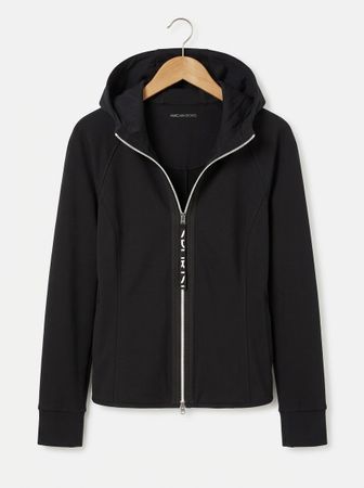 MARC CAIN SPORTS Kapuzenjacke Sweatjacke Schwarz - N4 Gr.40