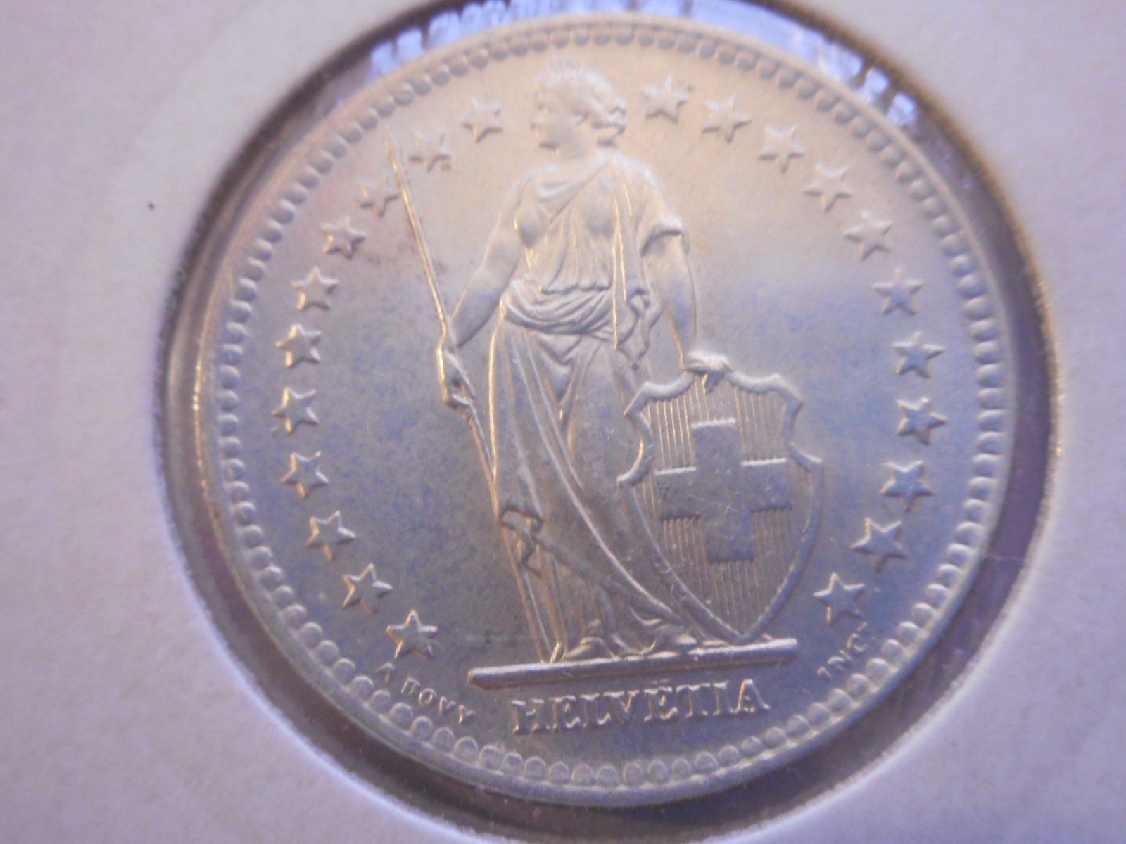 Toutes les monnaies: 2 Fr. 1948 silber  unz/stgl – Neuf (Voir description) à Kriegstetten par pizlad2010 2