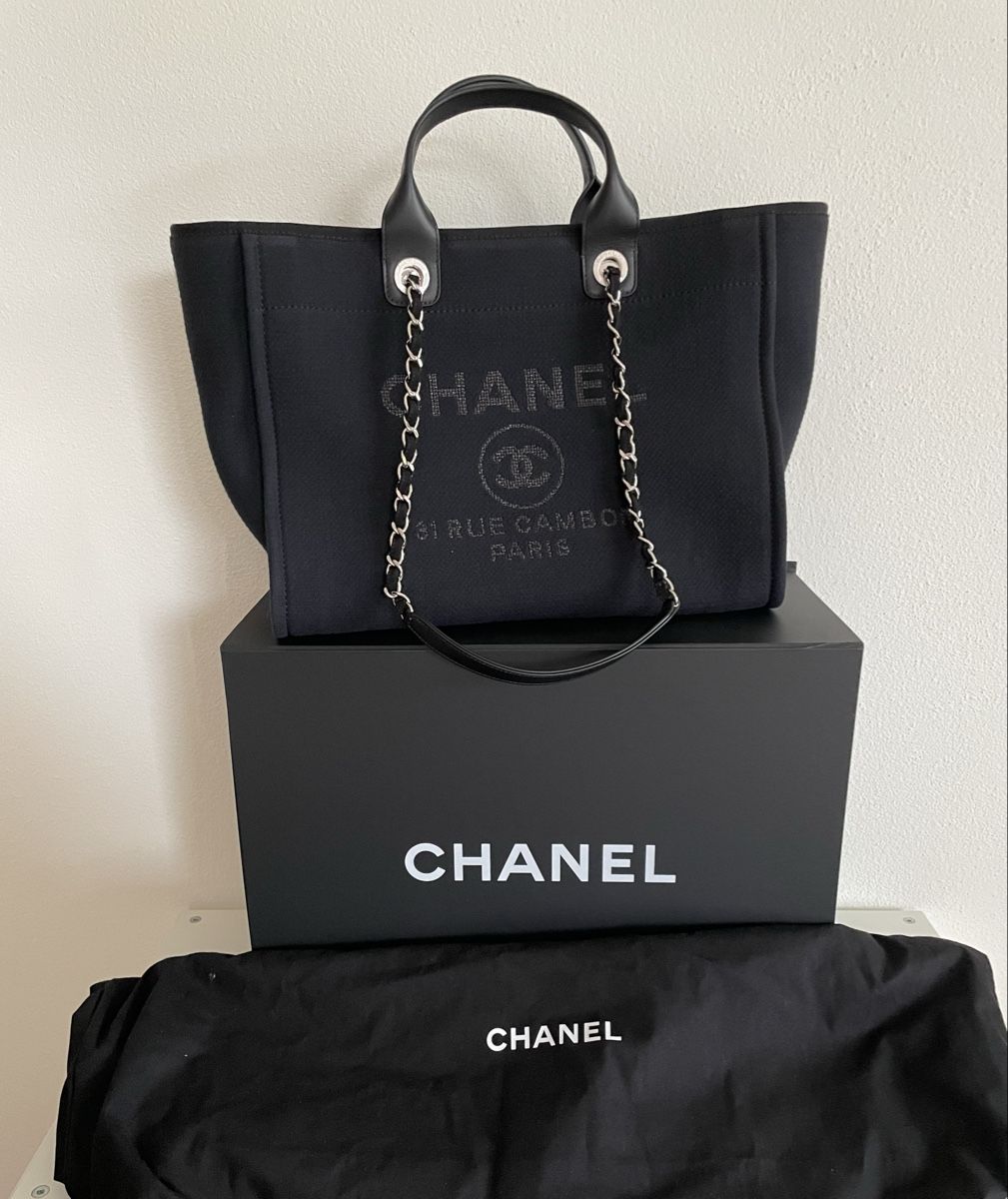 Chanel Borse da donna: Chanel Deauville Tasche – Nuovo e nell'imballaggio originale da Winterthur venduto da 11.11 6