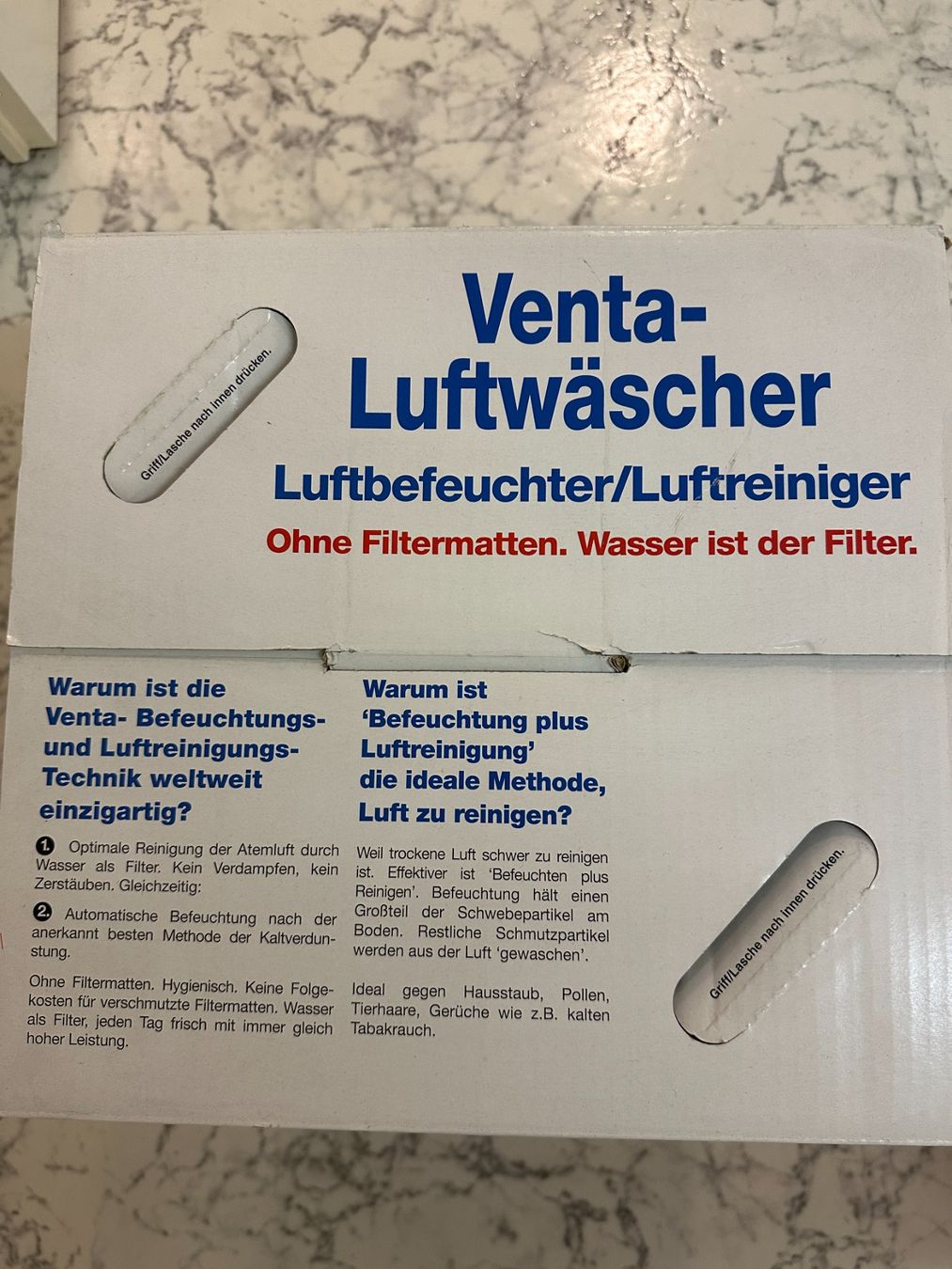 Venta Purificateurs d'air: VENTA Luftwäscher / Luftreiniger / Luftbefeuchter – D'occasion à Endingen par Jilly-Lilly 1