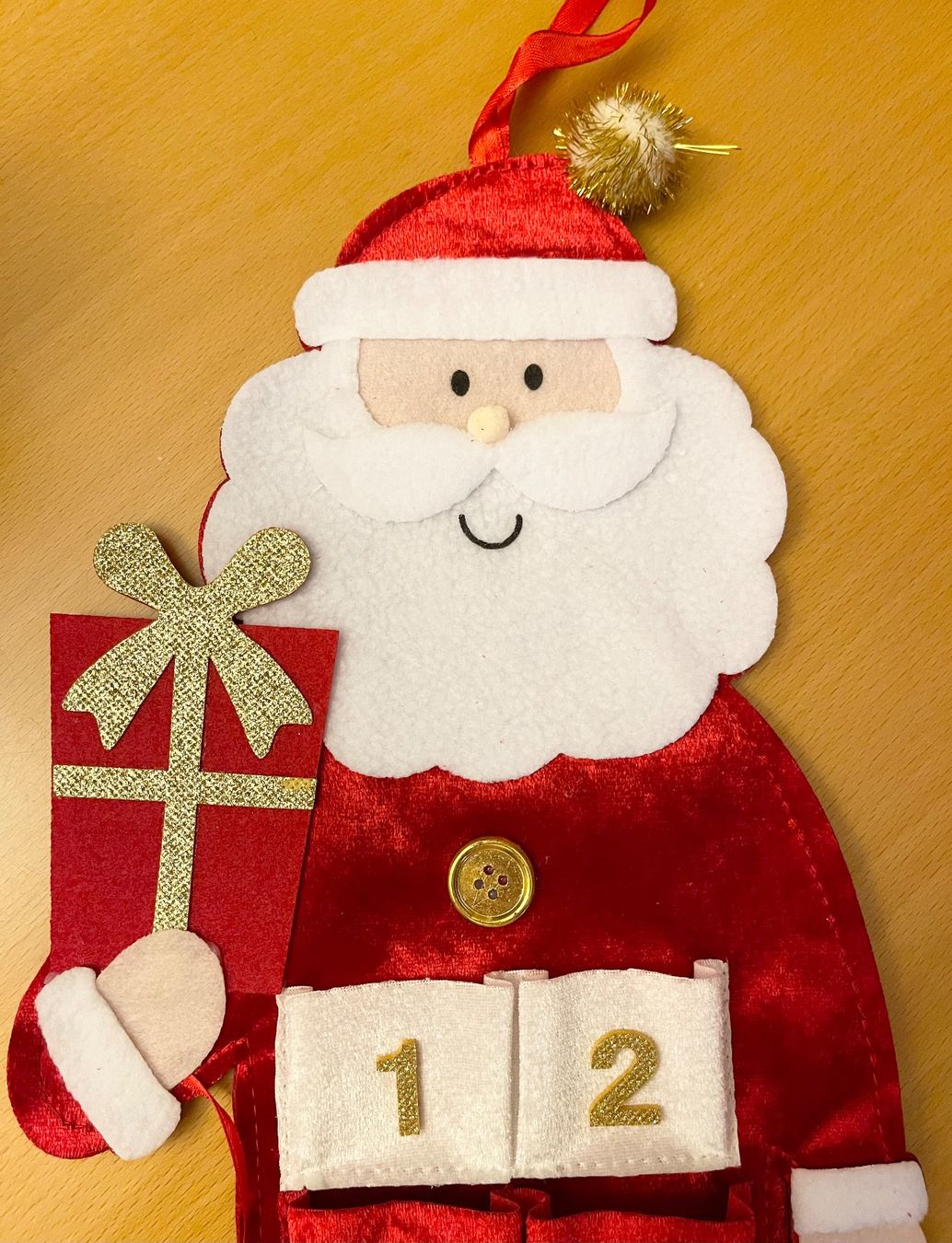 Kalender: Adventskalender Weihnachtsmann 90cm hoch – Neu und originalverpackt aus Basel von Seifehuesli 2