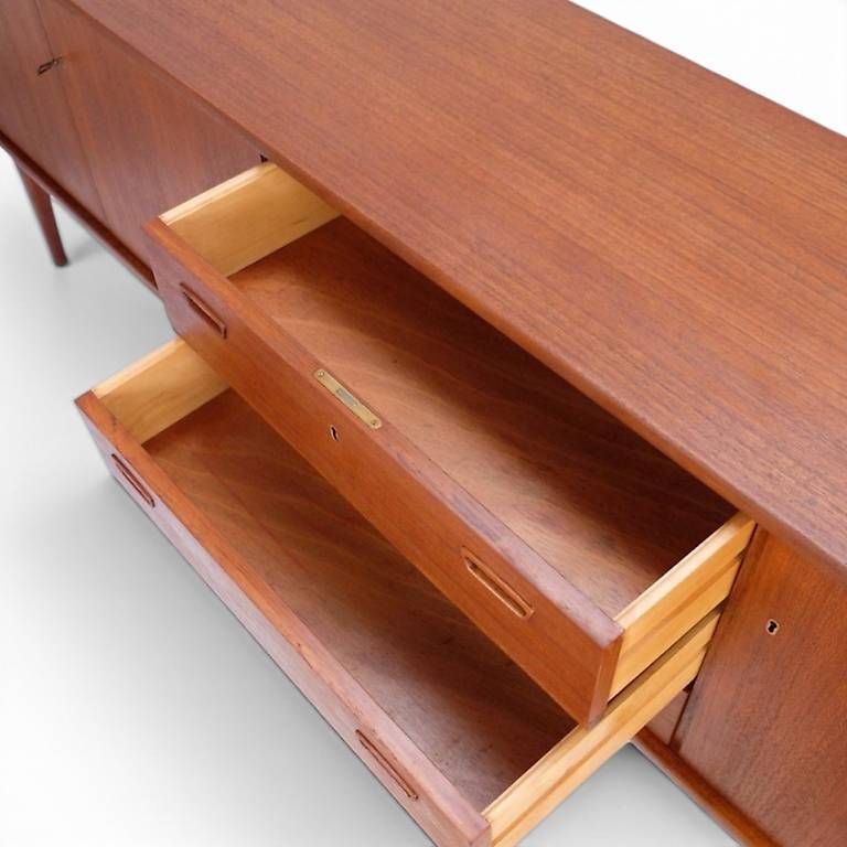 Cassettiere: Mid Century teak Sideboard XL – Usato da basel venduto da vintory.ch 3