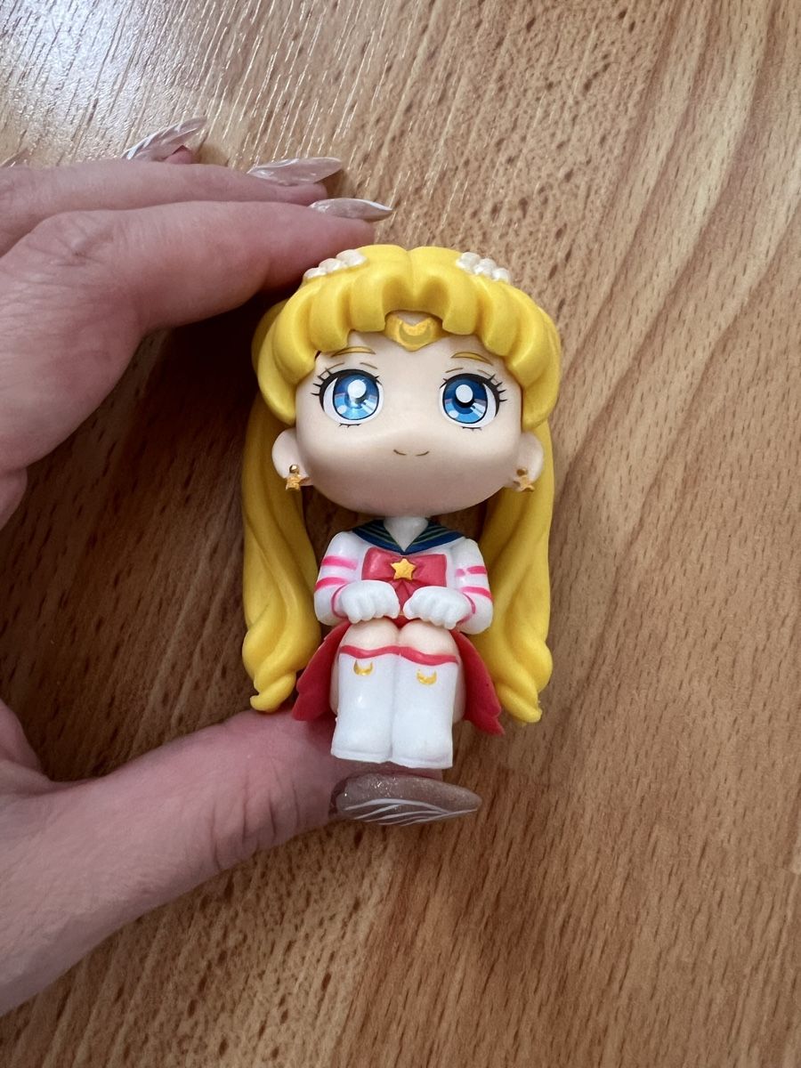 Statuette: Sailor Moon Figur, Chibi, !Letzte Chance! – Usato da Olten venduto da Sonjason
