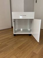 Neu, glanzweiss KleinMöbel Multifunkt. H54.5 B45 T38