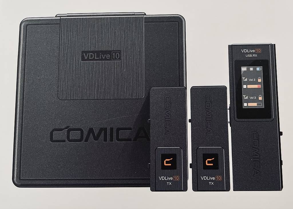 Microfoni: Comica Wireless Microphone für I-Pjone etc – Usato da Kriens venduto da Dwildstarmusik 3