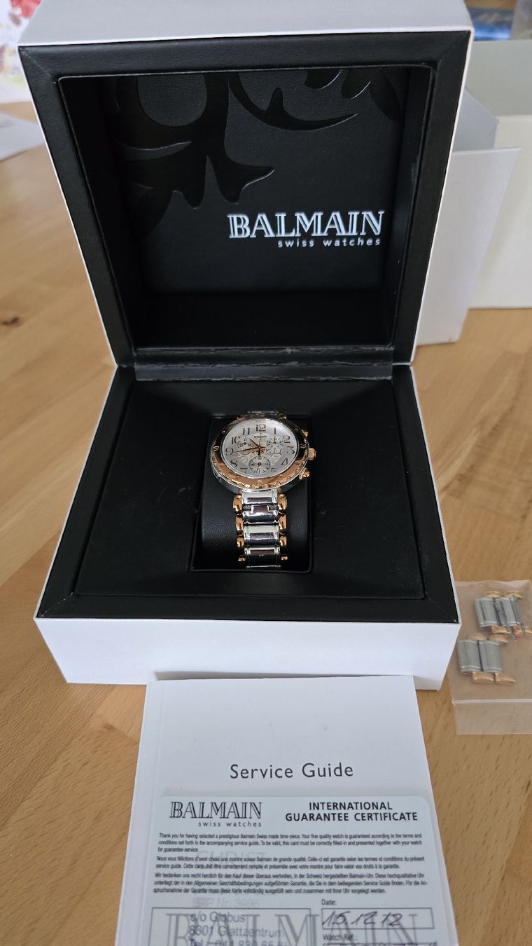 Balmain Orologi: Montre Balmain Balmainia Chrono Lady – Usato da Kaltbrunn venduto da mar_9s78